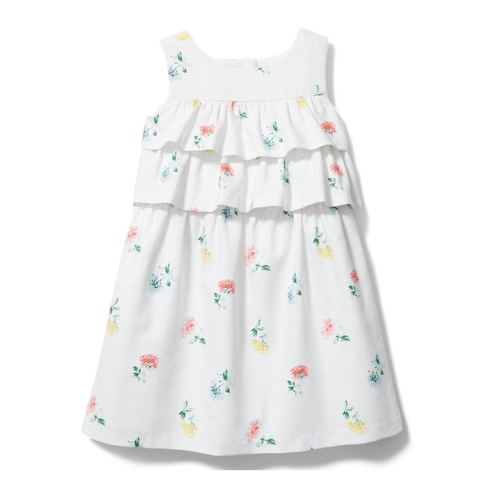 Ditsy Floral Tiered Ruffle Dress
